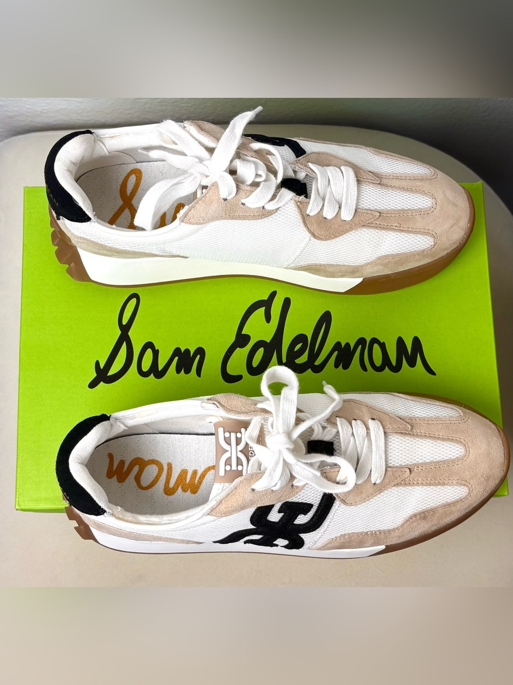 SAM EDELMAN Langley Tennis Shoes / Sneakers 9.5 - Picture 5 of 11
